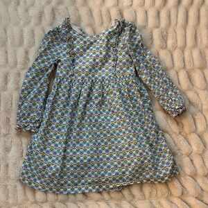 Mini Boden Multicolor Patterned Kids Dress